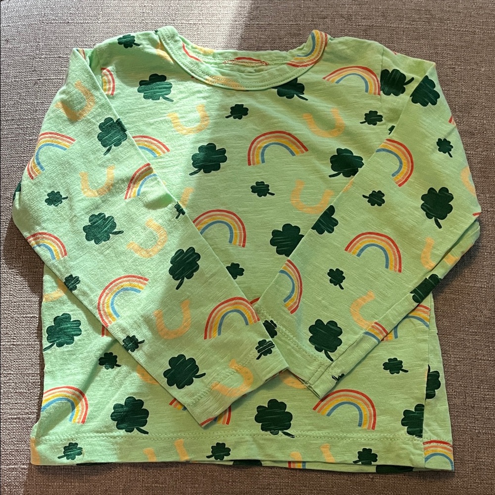 Monica and Andy 3T lucky you St.Patrick’s long sleeve crewneck shirt